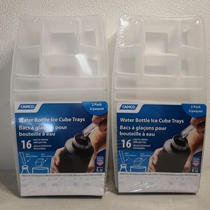 4 Pack Water Bottle Ice Cube Trays